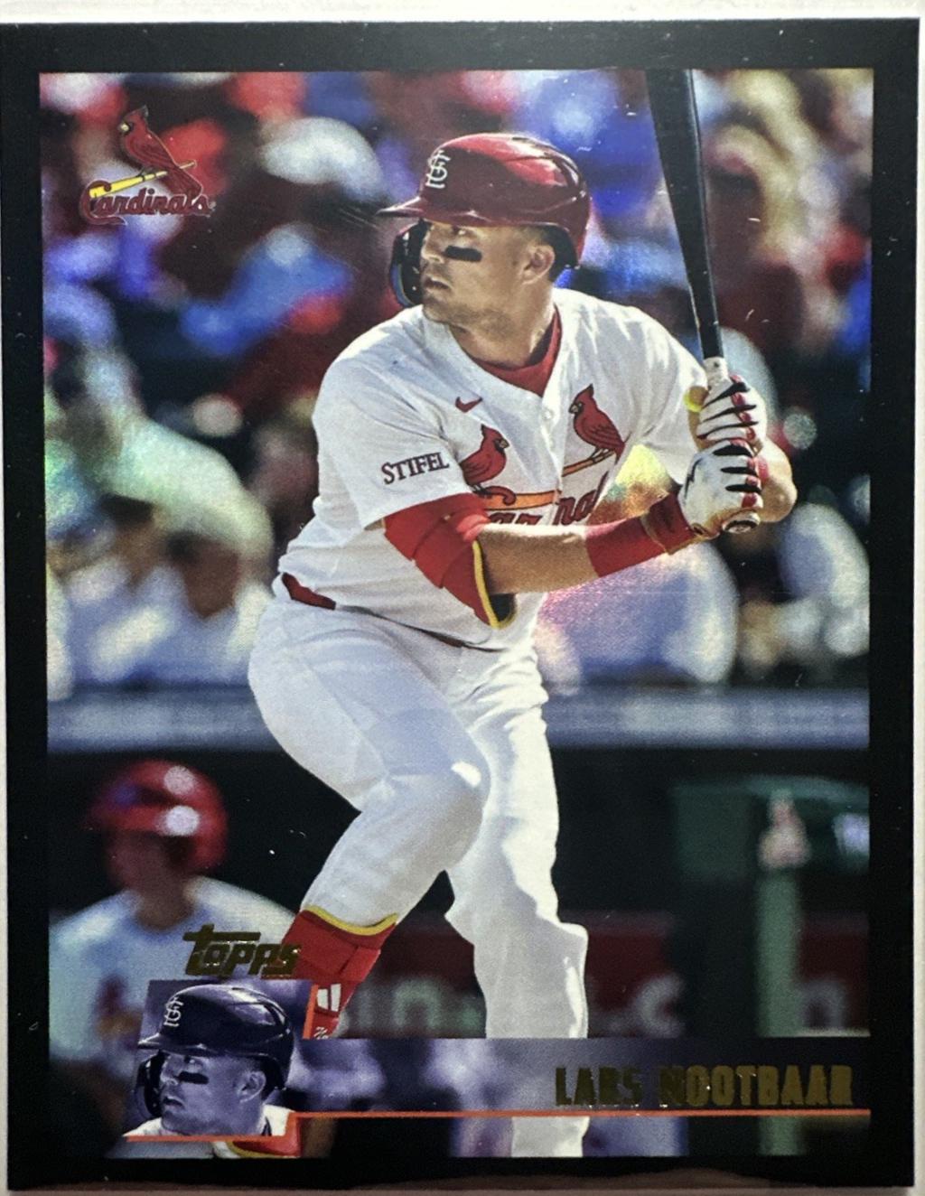 Lars Nootbaar [Black] #113 Prices | 2025 Topps Archives | Baseball Cards