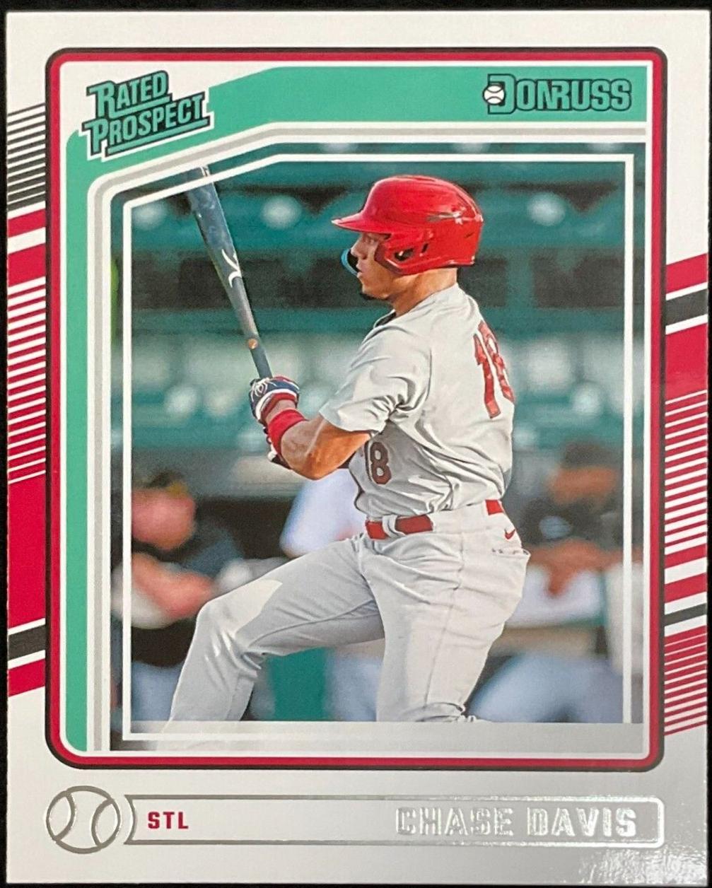 Chase Davis #104 Baseball Cards 2024 Donruss