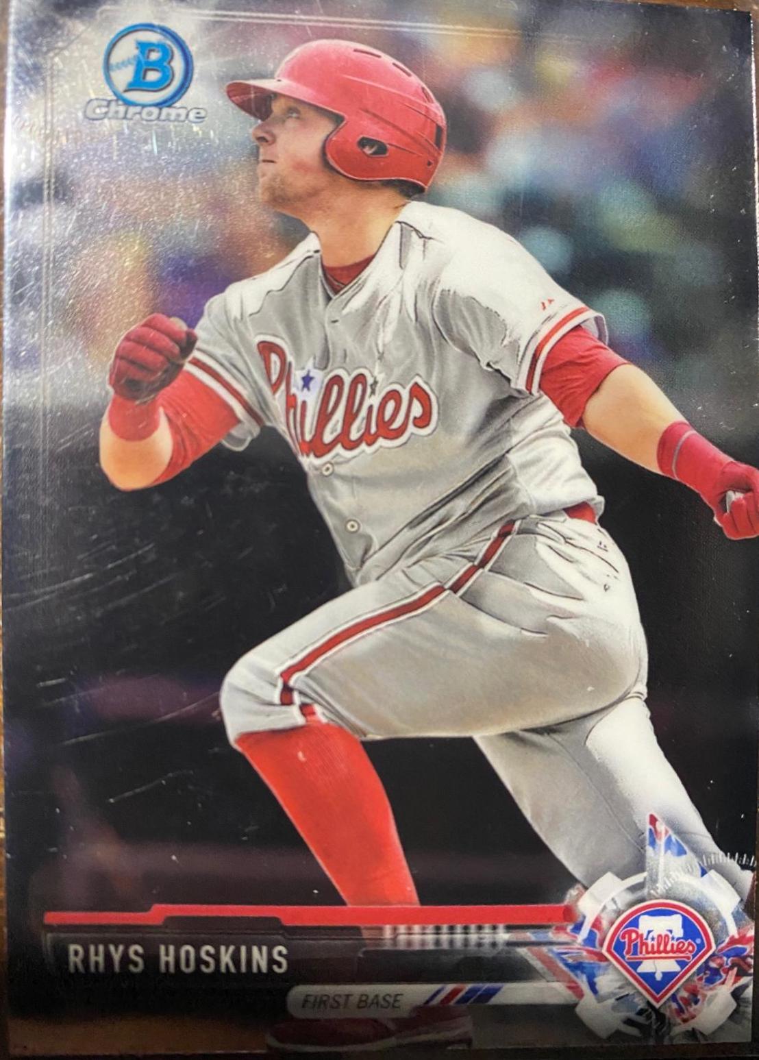 Rhys Hoskins #BCP117 Baseball Cards 2017 Bowman Chrome Prospects