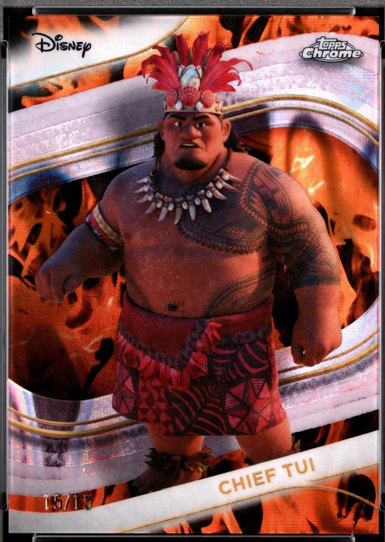 Chief Tui [Incinerator Lava] #17 Prices | 2025 Topps Chrome Disney