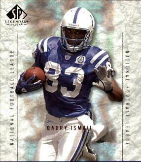 Qadry Ismail #25 Football Cards 2002 SP Legendary Cuts