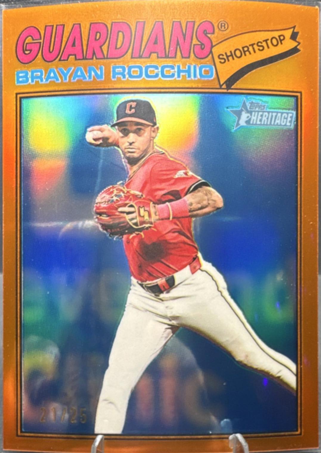 Brayan Rocchio [Orange Bordered Chrome] #368