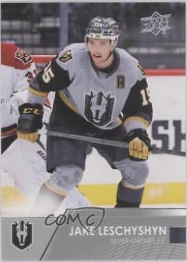 Jake Leschyshyn #12 Hockey Cards 2021 Upper Deck AHL