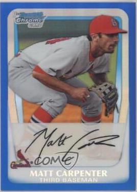 Matt Carpenter [Blue Refractor] #BCP66