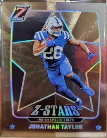 Jonathan Taylor #ZS-2 Football Cards 2022 Panini Zenith Z Stars