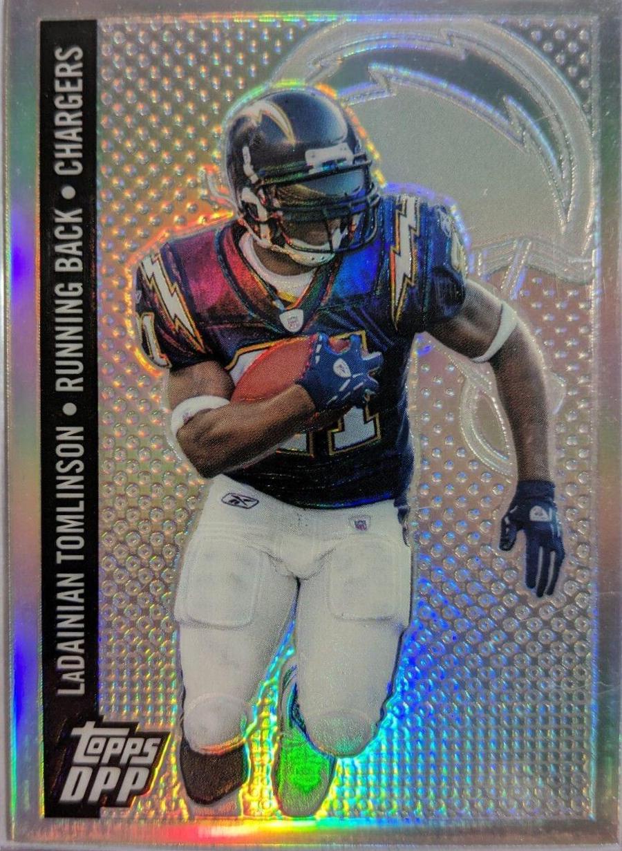 LaDainian Tomlinson [Chrome Black Refractor] #35