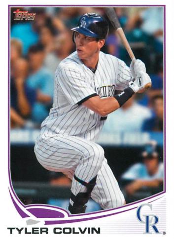Tyler Colvin #265 Baseball Cards 2013 Topps