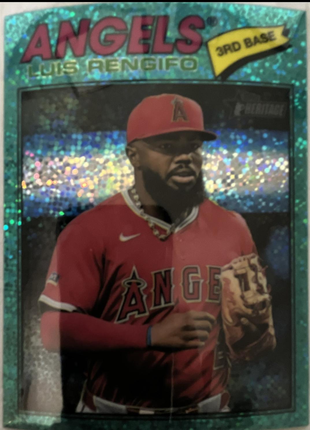 Luis Rengifo [Aqua Sparkle Chrome] #149 Prices | 2026 Topps Heritage ...