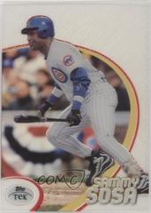 Sammy Sosa [Pattern 72] #28 Baseball Cards 1998 Topps Tek Prices