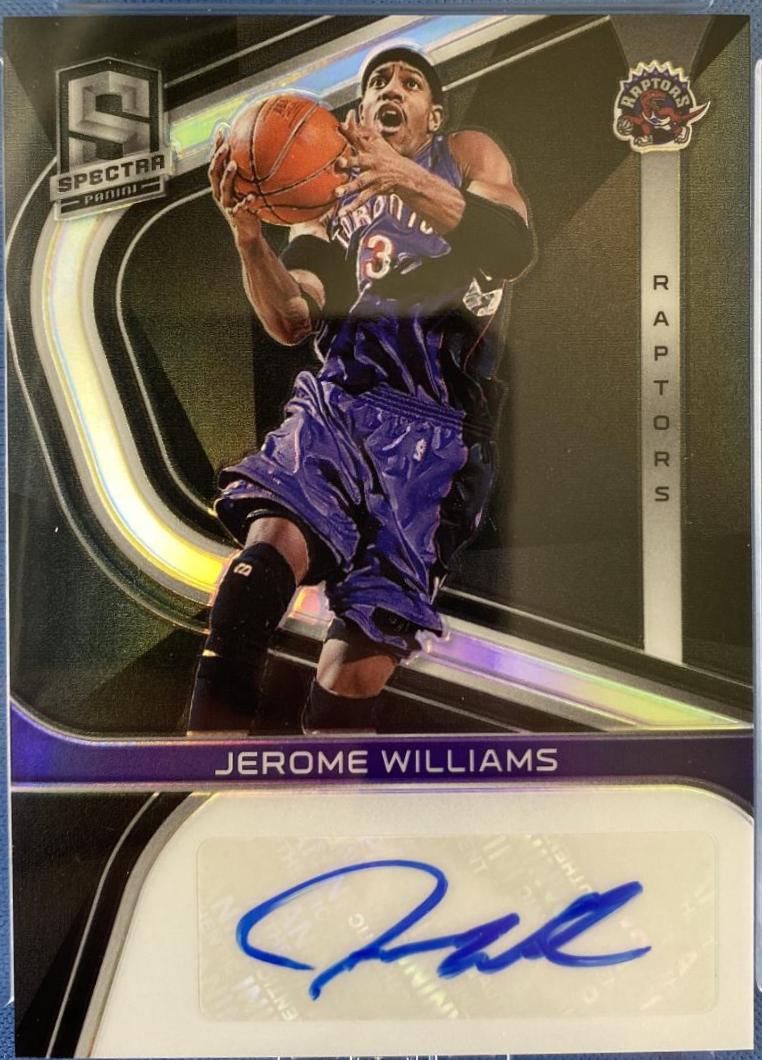 Jerome Williams #S-JWL Basketball Cards 2019 Panini Spectra Signatures