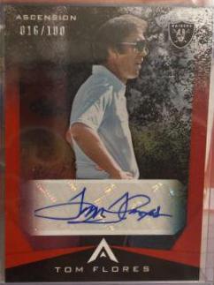 Tom Flores [Red] #ASC-TFL