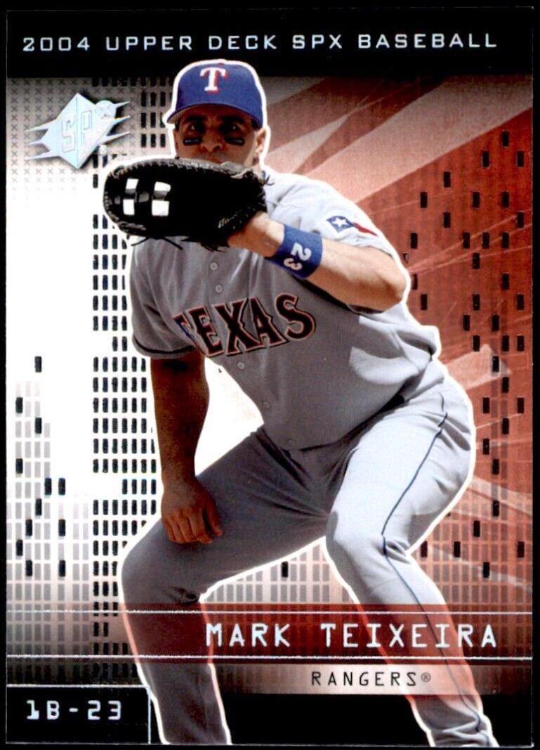 Mark Teixeira #36 Baseball Cards 2004 Spx