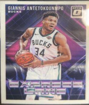 Giannis Antetokounmpo #23 2018 Panini Donruss Optic Express Lane Basketball