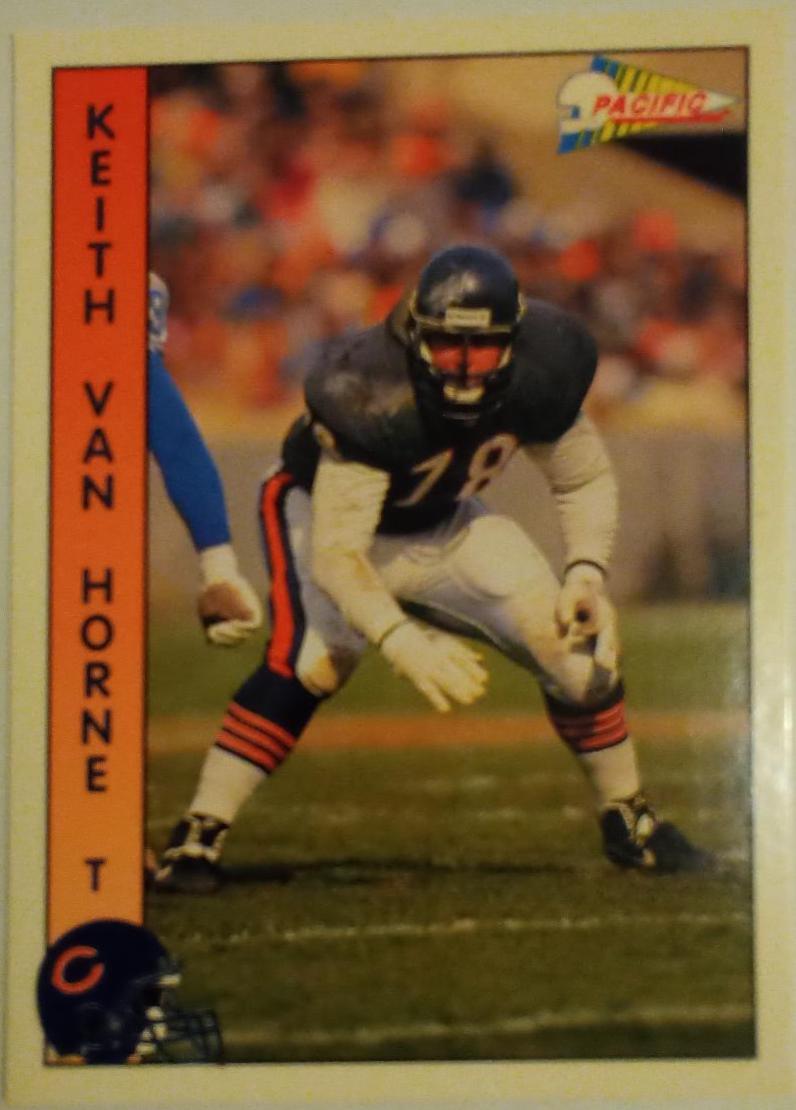 Keith Van Horne #35 Football Cards 1992 Pacific