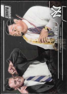 Babe Ruth #3 Baseball Cards 2022 Stadium Club Chrome