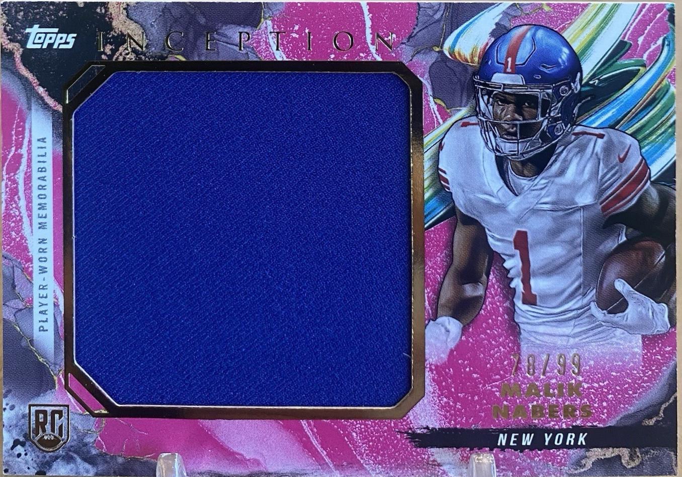 Malik Nabers [Magenta] #RJR-MN