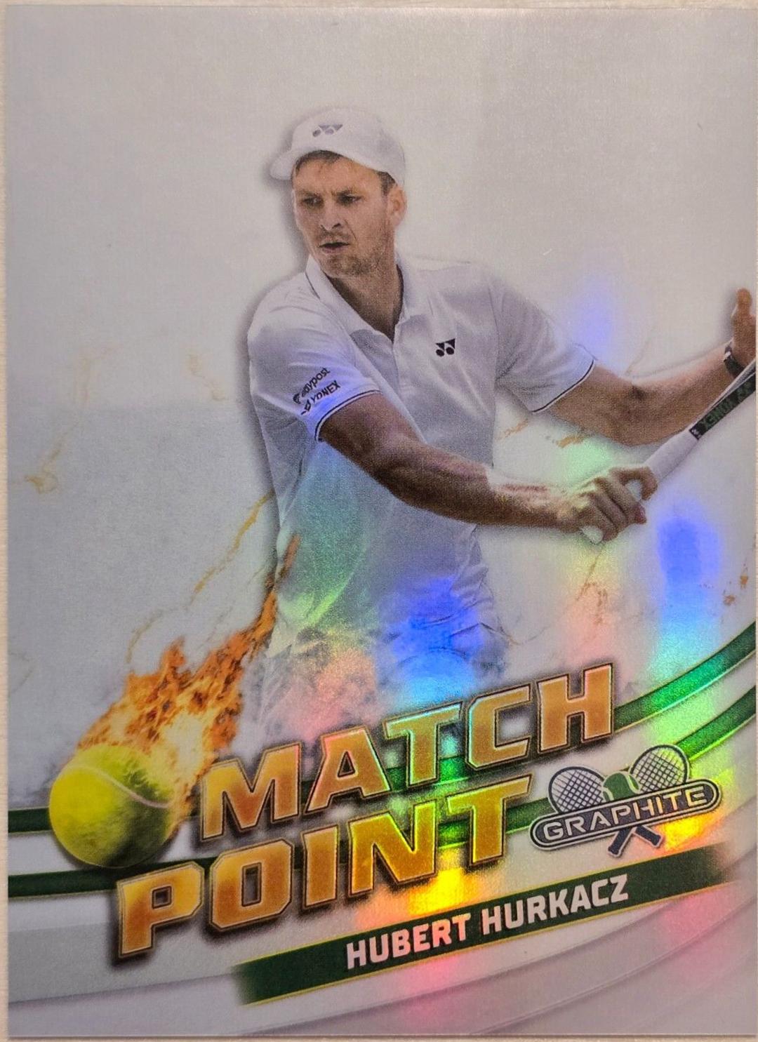 Hubert Hurkacz #MP-HHZ Tennis Cards 2024 Topps Graphite Match Point