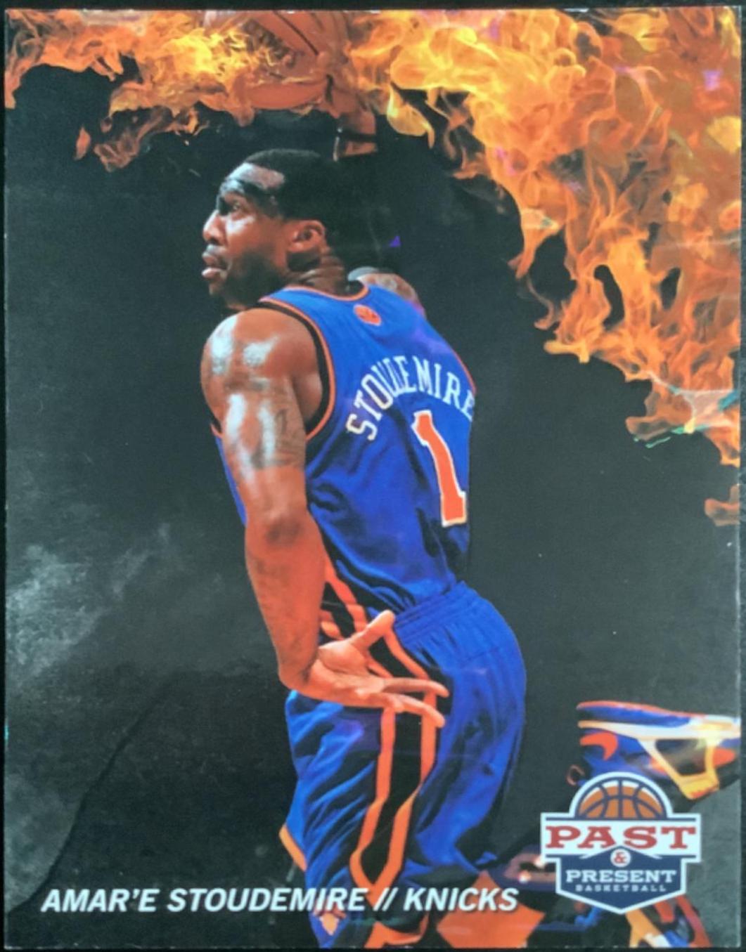 Amar'e Stoudemire #10 Basketball Cards 2012 Panini Past & Present Fireworks
