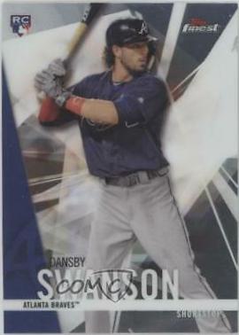 Dansby Swanson #32 Baseball Cards 2017 Topps Finest