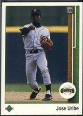 Jose Uribe #181 Prices | 1989 Upper Deck | Baseball Cards Jose Uribe #181 Prices | 1989 Upper Deck | Baseball Cards