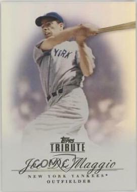 Joe DiMaggio #16 Baseball Cards 2012 Topps Tribute