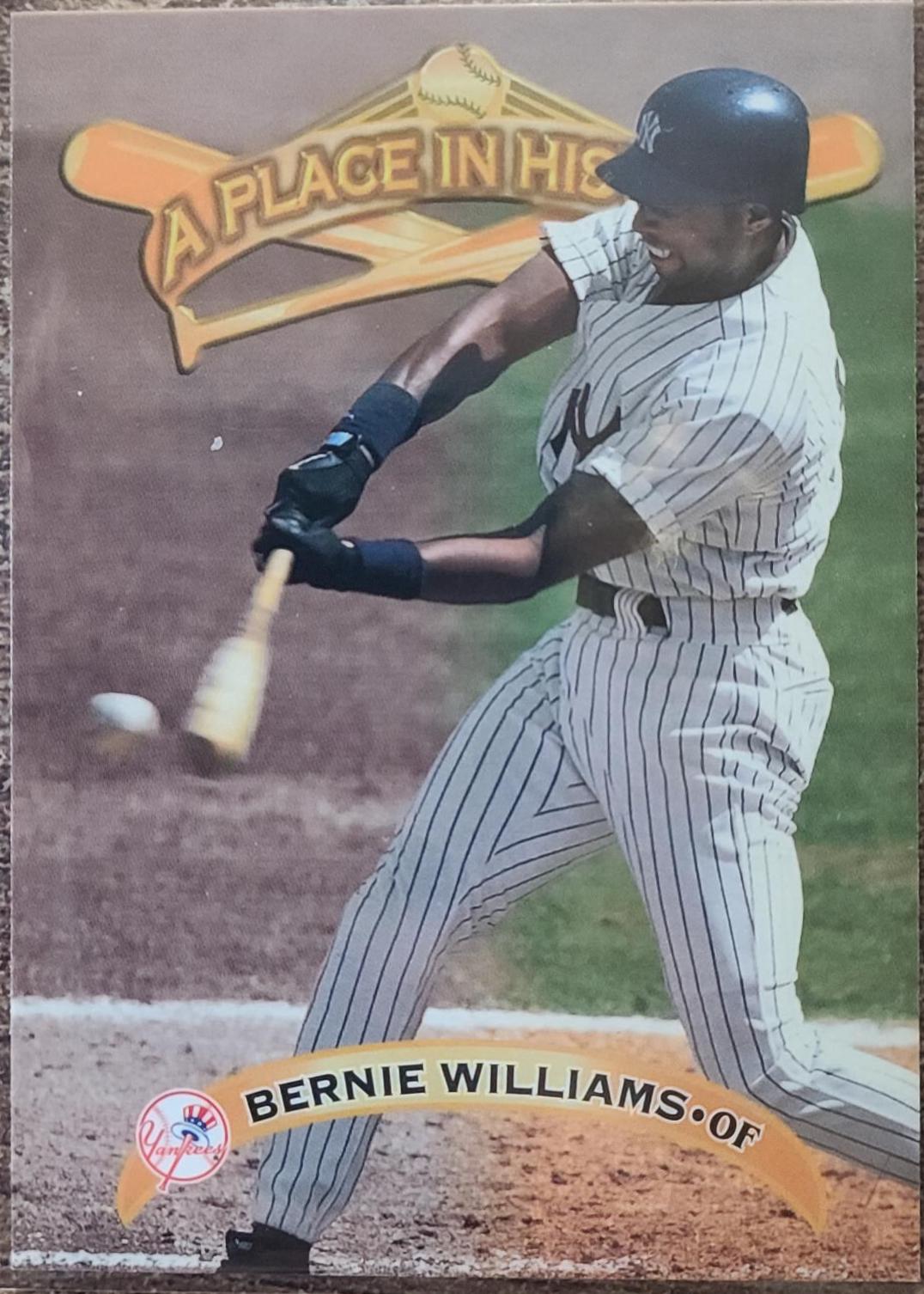 Bernie Williams #47 Baseball Cards 1998 Sports Illustrated Then & Now