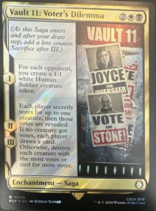 Vault 11: Voter's Dilemma #649 Magic Fallout