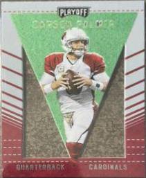 Carson Palmer #18 Football Cards 2016 Panini Playoff Pennants