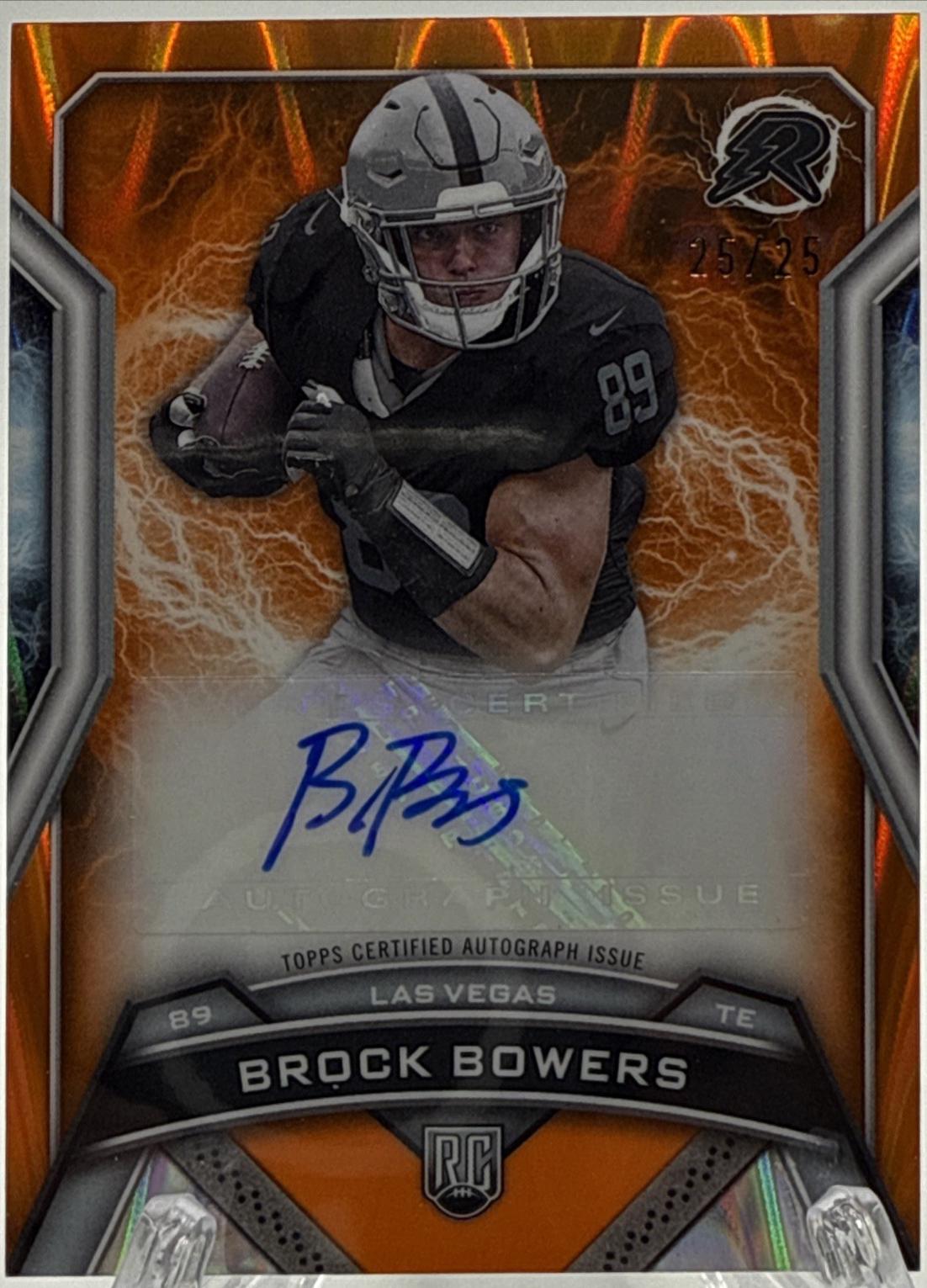 Brock Bowers [Orange Power Surge] #RRS-BB