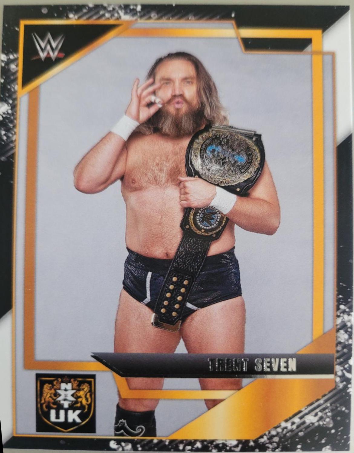 Trent Seven #3 Wrestling Cards 2022 Panini NXT WWE NXT Gold