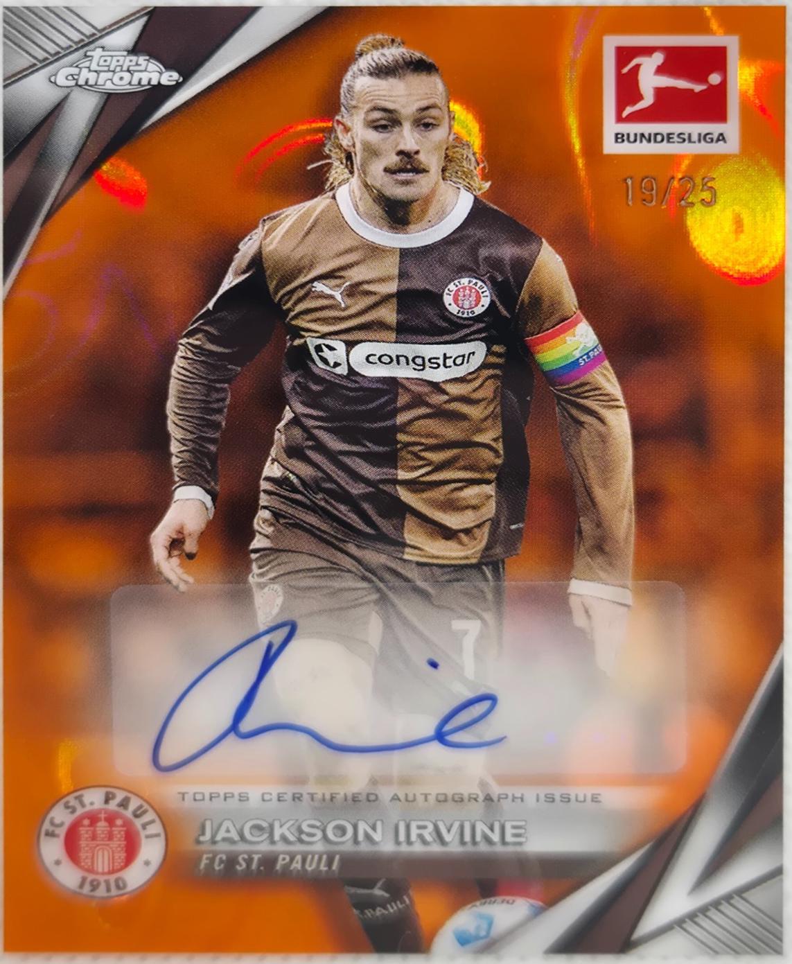 Jackson Irvine [Orange] #BA-JI