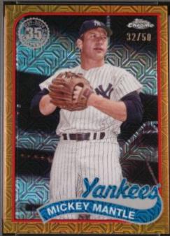 Mickey Mantle [Gold] #2T89C-43