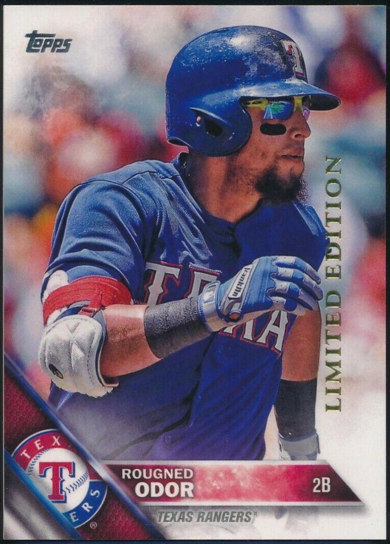 Rougned Odor #16 Baseball Cards 2016 Topps Limited Edition