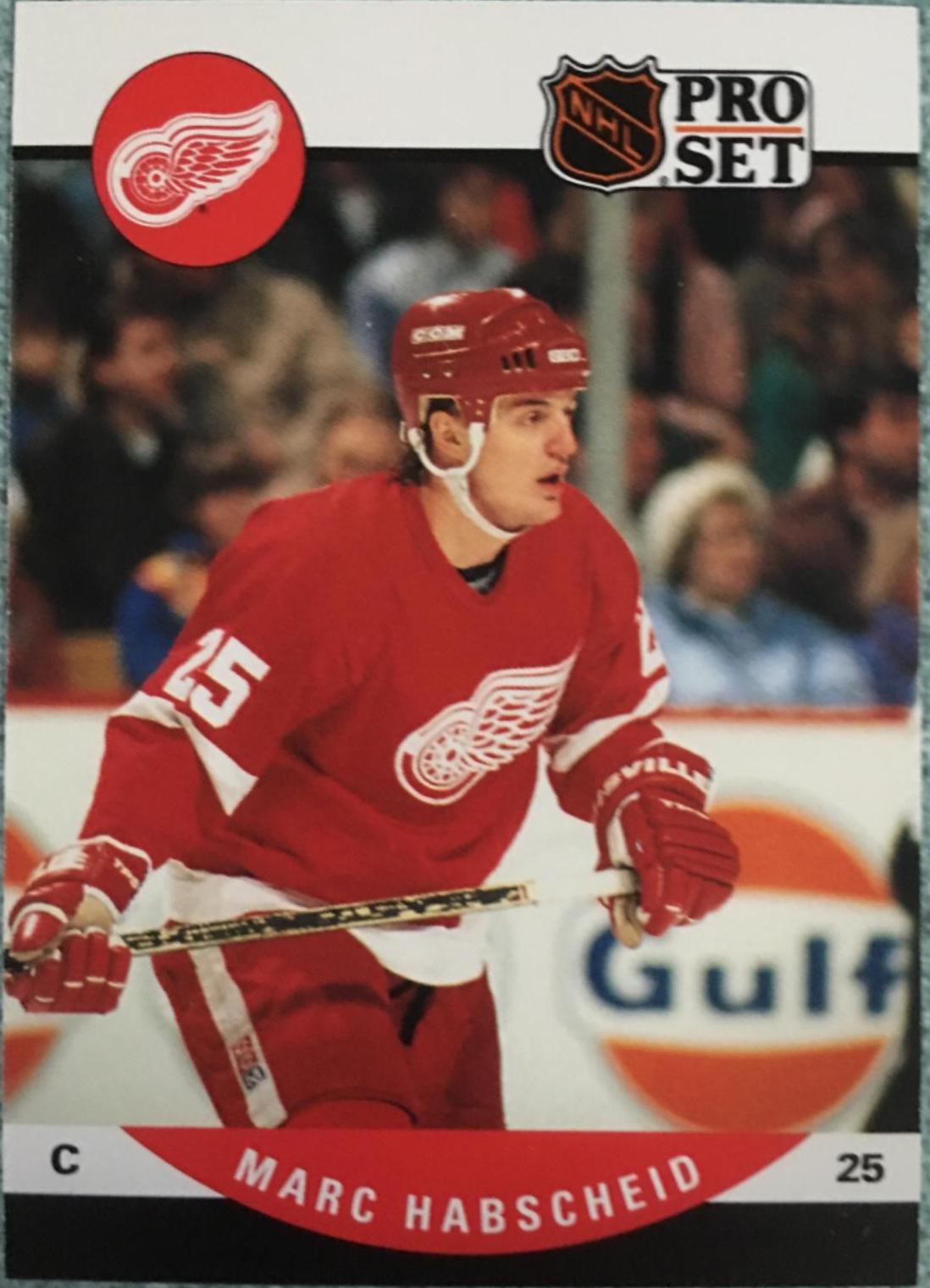 Marc Habscheid #437 Hockey Cards 1990 Pro Set