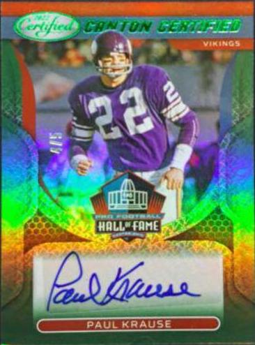 Paul Krause [Purple] #CCS-PK