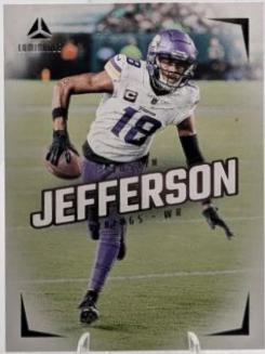 Justin Jefferson #45 2024 Panini Luminance Football