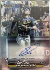 Jackson Chourio #SCCA-JCH Prices | 2024 Topps Stadium Club Chrome 