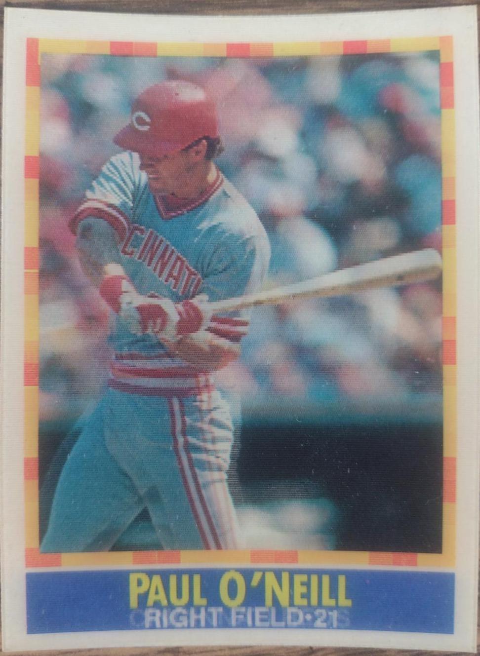 Paul O'Neill #4 Baseball Cards 1990 Sportflics