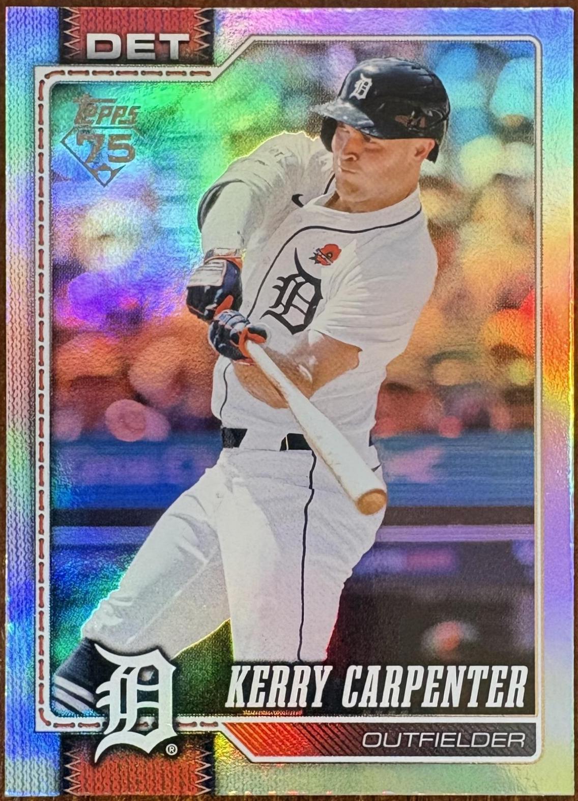 2026 Topps Kerry Carpenter [Rainbow] #61 card