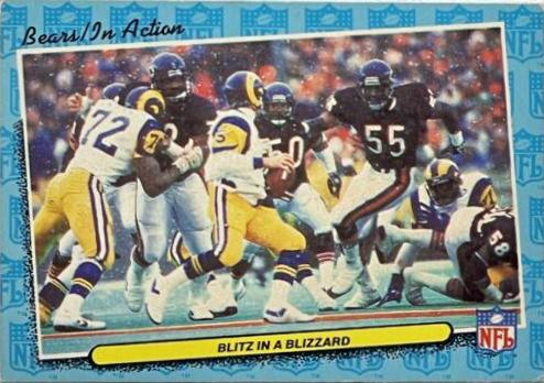 Bears In Action #9 1986 Fleer Team Action Football