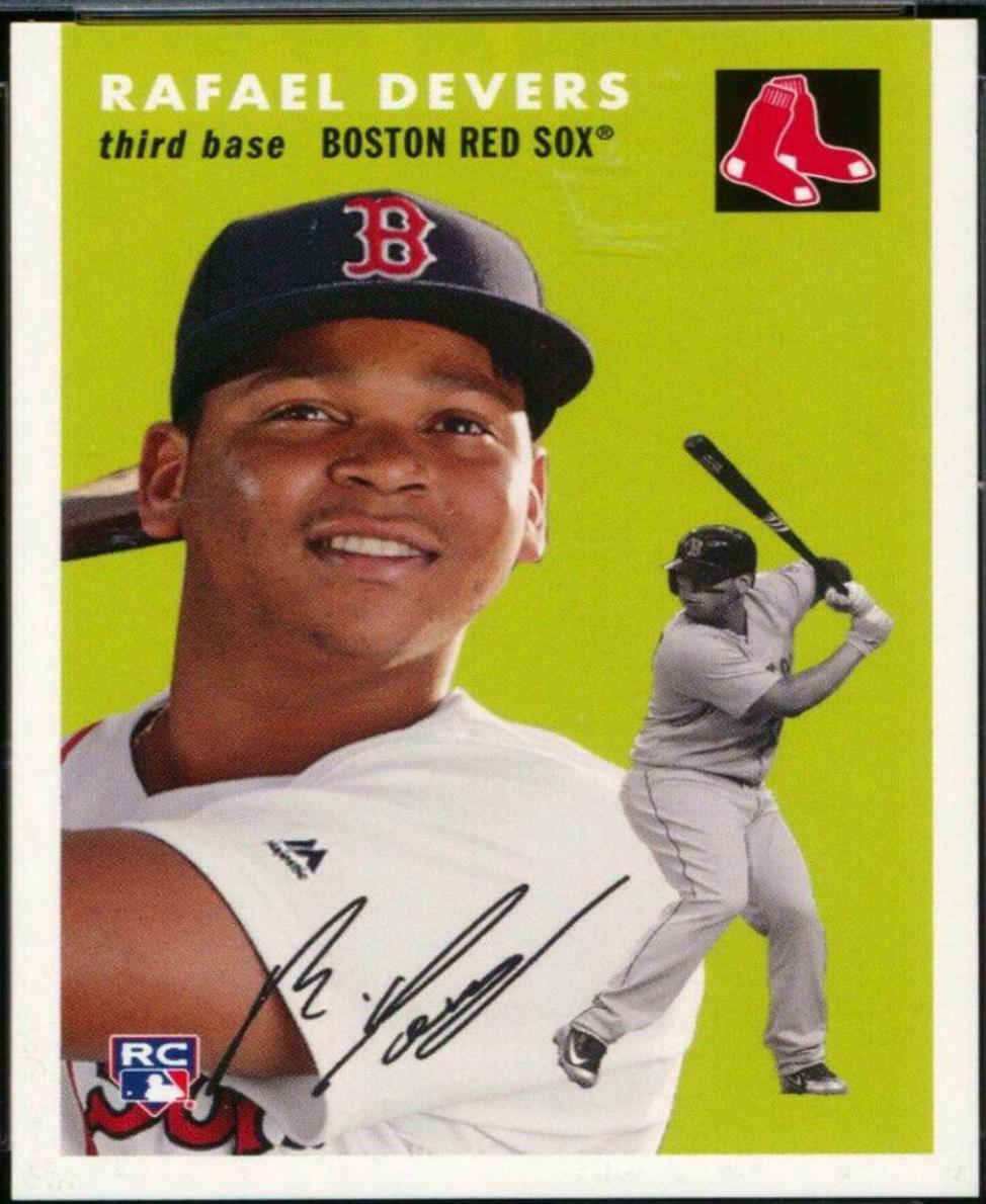 Rafael Devers #261 2018 Topps Throwback Thursday Baseball