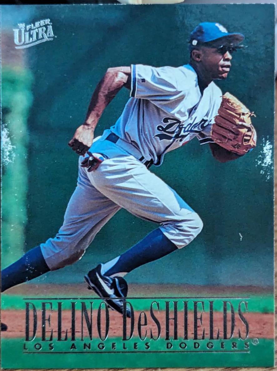 Delino DeShields Baseball Cards 1996 Ultra