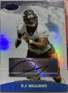 D.J. Williams [Autograph] #149