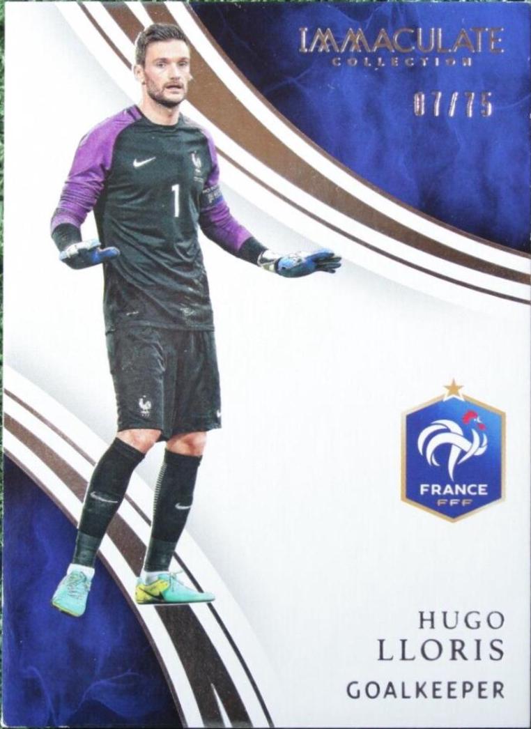 Hugo Lloris #47 2017 Panini Immaculate Soccer
