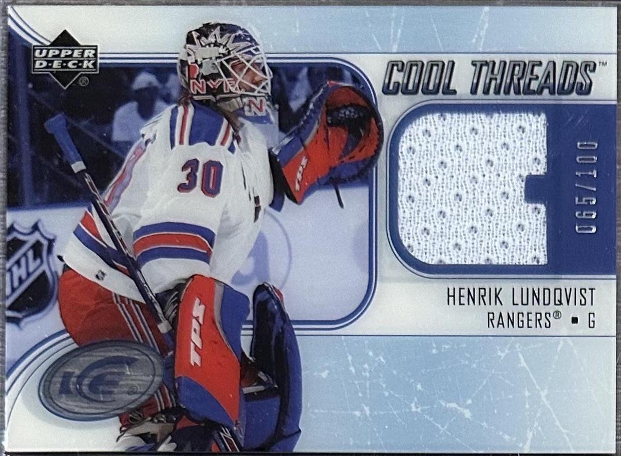 Henrik Lundqvist  [Glass] #CT-HL