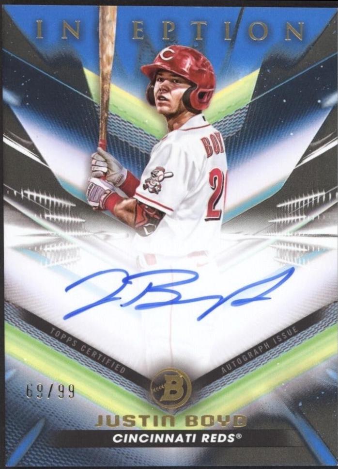 Justin Boyd [Blue Foil] #BPA-JBD