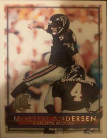Morten Andersen #9 Football Cards 1996 Topps