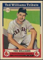 Ted Williams [Red Back] #89 Baseball Cards 2003 Upper Deck Play Ball Prices