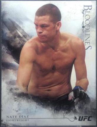 Nate Diaz #36 Ufc Cards 2014 Topps UFC Bloodlines