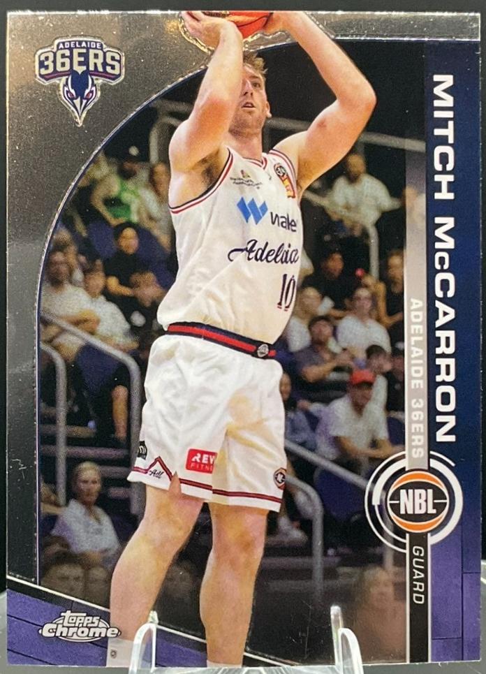 Mitch McCarron #7 2023-24 Topps Chrome NBL Basketball